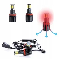 Żarówki samochodowe - Markery Led Ringi H8 360 W Cree (2x180W) 6000K - miniaturka - grafika 1