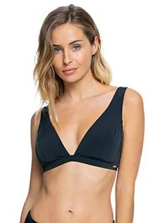 Koszulki i topy damskie - Roxy Damskie bikini Body - D-cup Elongated Bikini Top For Women Bikini czarny czarny m ERJX304326-kvj0 - grafika 1