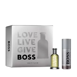 Hugo Boss Bottled zestaw woda toaletowa spray 50ml + dezodorant spray 150ml - Zestawy perfum męskich - miniaturka - grafika 1