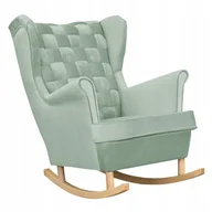 Fotele - Fotel uszak bujany skandynawski Carol Family Meble - miniaturka - grafika 1