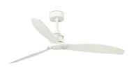Wentylatory sufitowe - Energooszczędny wentylator sufitowy ze zdalnym sterowaniem Just Fan White 128 cm - miniaturka - grafika 1