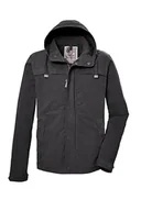 Kurtki męskie - G.I.G.A. DX Męska kurtka/kurtka przejściowa z kapturem GS 16 MN JCKT GOTS, antracyt, L, 42660-000 - miniaturka - grafika 1