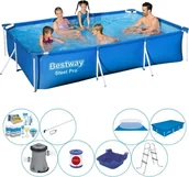 Baseny ogrodowe - Basen Super Deal - Bestway Fast Set 300x201x66 cm Rund - miniaturka - grafika 1