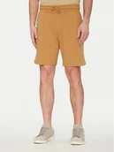 Spodenki męskie - Blend Szorty sportowe 20717881 Brązowy Regular Fit - miniaturka - grafika 1