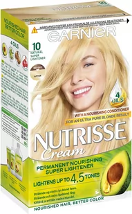 Garnier Nutrisse Trwała farba do włosów 10 Extra Light Blonde - Farby do włosów i szampony koloryzujące - miniaturka - grafika 1