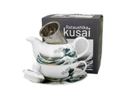 Filiżanki - Filiżanka dzbanek tea for one zaparzacz Hokusai - miniaturka - grafika 1
