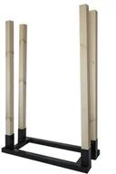 Akcesoria kominkowe - BIG STOJAK NA DREWNO METALOWY 80CM. DREWNIANE SŁUPKI - miniaturka - grafika 1