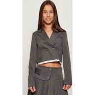 Dresy i komplety dla dziewczynek - Guess Marynarka Cropped Fit - miniaturka - grafika 1