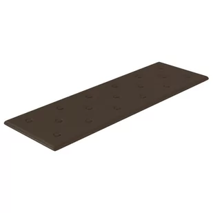 vidaXL Panele ścienne, 12 szt., brązowe, 90x30 cm, sztuczna skóra 344008 - Panele ścienne i boazeria - miniaturka - grafika 4