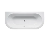 Wanny - Bette Starlet I Wanna owalna przyścienna 175x80x42 cm z 1 otworem pod uchwyt, z powłoką BetteGlaze Plus, biała 8310-0001GRPLUS - miniaturka - grafika 1