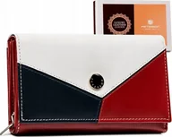 Portfele - Peterson Damski, średni portfel ze skóry naturalnej Peterson NoSize - miniaturka - grafika 1