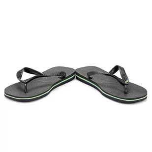 Havaianas japonki damskie brasil, czarny, 45/46 EU - Klapki i japonki damskie - miniaturka - grafika 1