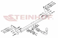 Akcesoria motoryzacyjne - Hak holowniczy Steinhof V-302 - miniaturka - grafika 1