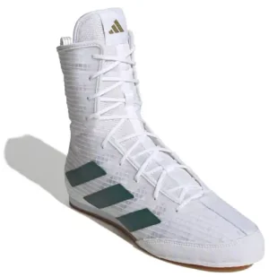 Adidas Buty Bokserskie Box Hog 4 White - Kimona, stroje i obuwie - miniaturka - grafika 1