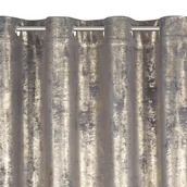 Zasłony - Zasłona EUROFIRANY Renia 140 x 250 cm Stalowo-złoty - miniaturka - grafika 1