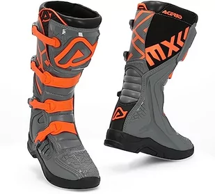 Acerbis STIVALE X-TEAM GREY/ORANGE T.47 - Buty motocyklowe - miniaturka - grafika 1