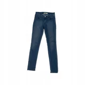 Spodnie damskie - Jeansowe spodnie damskie LEVI'S 710 SKINNY 24 - miniaturka - grafika 1