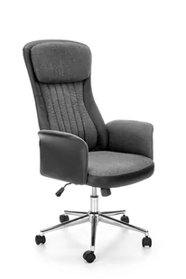 Fotel biurowy, krzesło biurowe Fotel obrotowy biurowy ARGENTO grafitowy-czarny - Fotele i krzesła biurowe - miniaturka - grafika 1