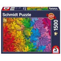 Schmidt Spiele Puzzle Puzzle 1500 PQ Kolorowe liście 111096 - Spiele Puzzle - Puzzle - miniaturka - grafika 2