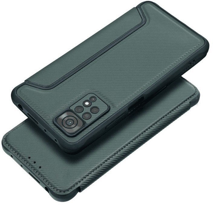 Kabura RAZOR Book do XIAOMI Redmi Note 14 PRO 4G ciemnozielony
