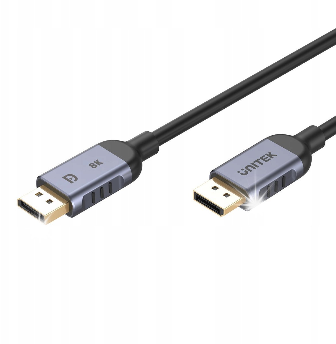 Kabel Unitek Unitek kabel DisplayPort 1.4 8k 60hz, 4k 240hz, HDR, HDCP 2.3, DSC 1.2, 3m