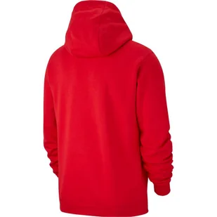 Bluza dla dzieci Nike Team Club 19 Full-Zip Fleece Hoodie Junior czerwona - Odzież sportowa dziecięca - miniaturka - grafika 1