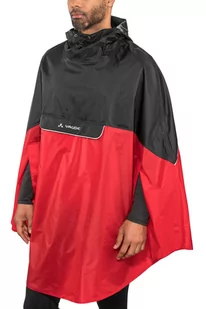 Vaude VAUDE mężczyzn covero II Poncho, czerwony, L 068096140400 - Pozostała odzież dla rowerzystów - miniaturka - grafika 1