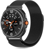 Akcesoria do smartwatchy - TECH-PROTECT MILANESEBAND SAMSUNG GALAXY WATCH 8 / CLASSIC 40 / 44 / 46 MM BLACK - miniaturka - grafika 1