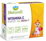 Przeziębienie i grypa - Naturell Witamina C dla dzieci 180 tabletek - miniaturka - grafika 1