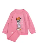 Legginsy - adidas Komplet bluza i legginsy Disney Minnie Mouse JY3470 Różowy Regular Fit - miniaturka - grafika 1