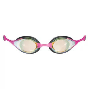 Arena Cobra Swipe Mirror Goggles, yellow copper/pink 2021 Okulary do pływania 4196-390-0 - Pływanie - miniaturka - grafika 1