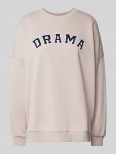 Bluza o kroju relaxed fit z dodatkiem bawełny model ‘KAITLYN’ - Bluzy damskie - miniaturka - grafika 1