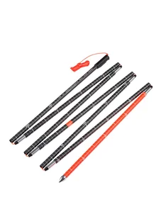 Sonda lawinowa Mammut Carbon Probe 280 Speed Lock - vibrant orange - Sporty zimowe - akcesoria - miniaturka - grafika 1