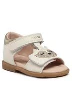 Buty dla dziewczynek - Geox Sandały B Verred B3521B085NFC1058 S Biały - miniaturka - grafika 1