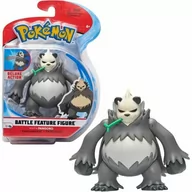 Figurki dla dzieci - Bandai Pokémon - Figurka Battle - Pandarbare (Pangoro) - Figurka przegubowa 12 cm Pandarbare z funkcją ciosia, Żelazna pięśćca WT0010 - miniaturka - grafika 1