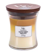 Zapachy do domu - WoodWick WoodWick Fruits of Summer Świeca Zapachowa 275 g - miniaturka - grafika 1