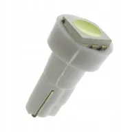 Żarówki samochodowe - Dioda żarówka LED 12V T5 R5 licznik zegary BIAŁA 1xSMD - miniaturka - grafika 1