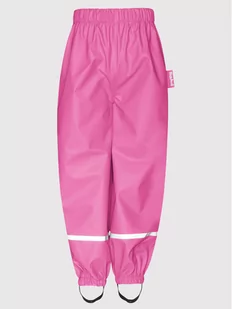 Playshoes Spodnie materiałowe 405421 M Różowy Regular Fit - Spodnie i spodenki dla chłopców - miniaturka - grafika 1