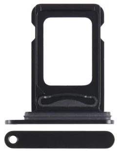 SZUFLADKA TACKA KARTY SIM DO iPhone 15|iPhone 15 Plus BLACK TITANIUM - Części serwisowe do telefonów - miniaturka - grafika 1
