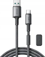 Kable - Joyroom S-A50 Unlimited Series 3A USB-A / USB-C 1.2m szary - miniaturka - grafika 1