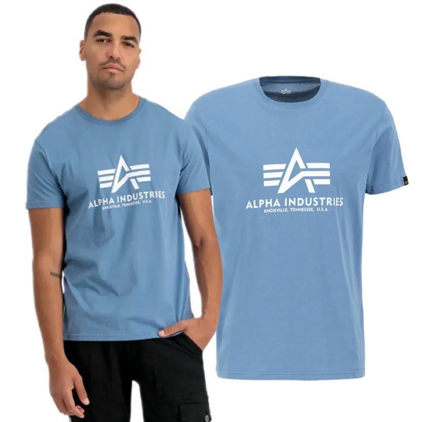 Koszulka Alpha Industries Basic 100501 538 - Airforce Blue XL [XL]