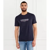 Koszulki męskie - Tommy Hilfiger T-shirt | Regular Fit - miniaturka - grafika 1