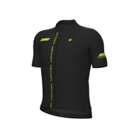 Koszulki rowerowe - Koszulka rowerowa męska Alé Cycling PR-E Follow Me Czarny S - miniaturka - grafika 1