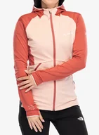 Bluzy sportowe damskie - Bluza polarowa damska Vaude Scopi Fleece Jacket - soft rose - miniaturka - grafika 1