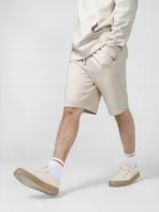 Spodnie sportowe męskie - Outhorn Spodenki męskie Outhorn M132 złamana biel OTHSS23TSHOM132 11S 2XL - miniaturka - grafika 1