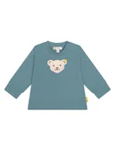 Kaftaniki dla niemowląt - Steiff Koszulka w kolorze turkusowym - miniaturka - grafika 1