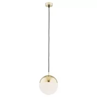 Lampy sufitowe - Argon Lampa wisząca LIVIA IP22 biało-złota E27 - miniaturka - grafika 1