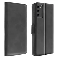 Etui i futerały do telefonów - Etui Samsung Galaxy Note 20 Folio z funkcją uchwytu na kartę Wsparcie czarne - miniaturka - grafika 1