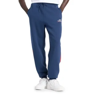 Spodnie New Balance MP43522NNY - niebieskie - Spodnie sportowe męskie - miniaturka - grafika 1