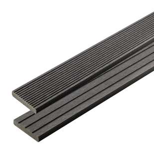 Listwa Kompozytowa Maskująca Standard/3D Antracyt - dł. 2,4 m - Listwy i profile - miniaturka - grafika 1